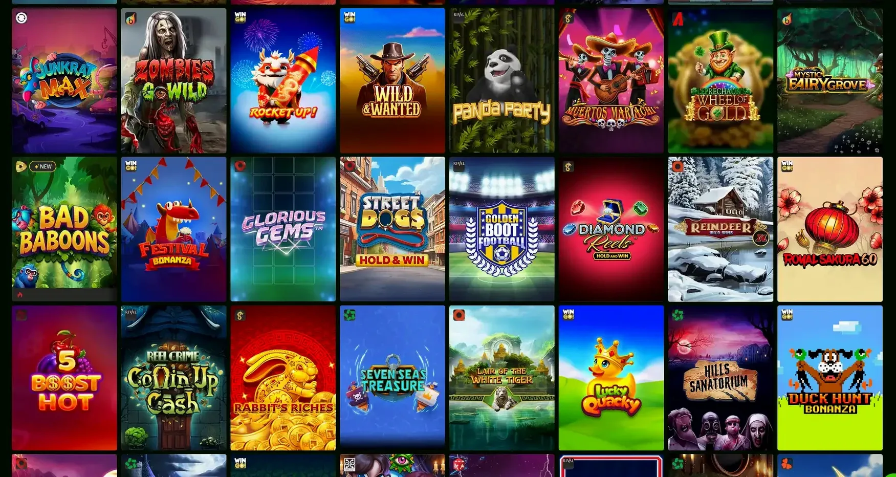 Deloro Casino Bonusübersicht Tabelle
